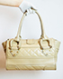 Manor, £185, Handbags, Beige, Leather, Back view